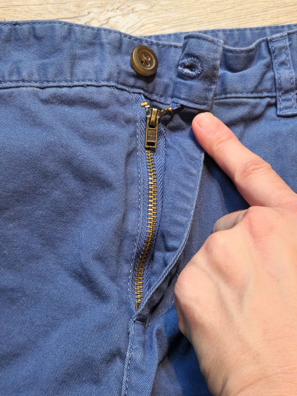 Classic Blue Boy's Chino Shorts